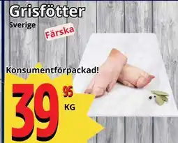Supergrossen Grisfötter erbjuda