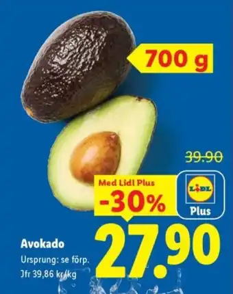 Lidl Avokado erbjuda
