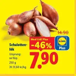 Lidl Schalotten lök erbjuda