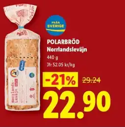 Lidl POLARBRÖD Norrlandsleväjn erbjuda