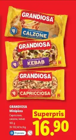 Lidl GRANDIOSA Minipizza erbjuda