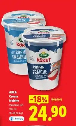 Lidl ARLA Crème fraiche erbjuda
