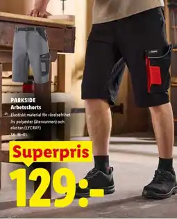 Lidl PARKSIDE Arbetsshorts erbjuda
