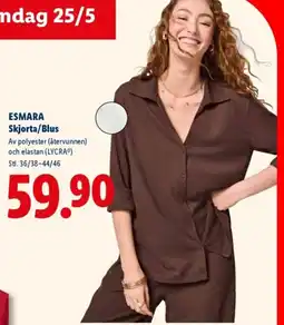 Lidl ESMARA Skjorta/Blus erbjuda