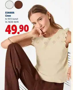 Lidl ESMARA Linne erbjuda