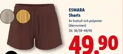 Lidl ESMARA Shorts erbjuda
