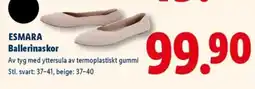Lidl ESMARA Ballerinaskor erbjuda