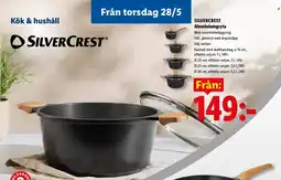 Lidl SILVERCREST Aluminiumgryta erbjuda