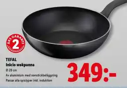 Lidl TEFAL Inicio wokpanna erbjuda
