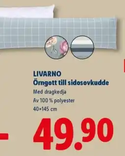 Lidl LIVARNO Örngott till sidosovkudde erbjuda
