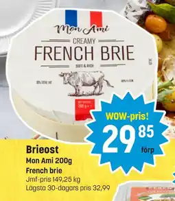 Eurocash MON AMI Brieost erbjuda