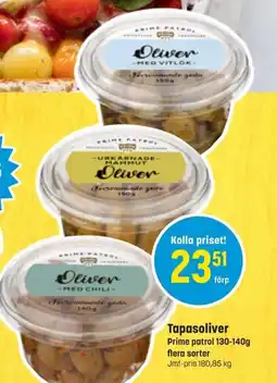 Eurocash PRIME PATROL Tapasoliver erbjuda