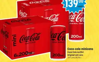 COCA-COLA Minicans