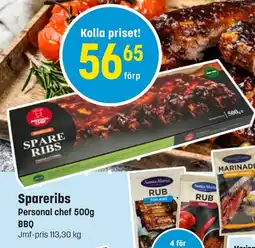Eurocash PERSONAL CHEF Spareribs erbjuda