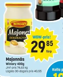 Eurocash WINIARY Majonnäs erbjuda