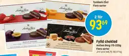 Eurocash ANTHON BERG Fylld choklad erbjuda