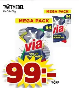 Din Mat VIA Tvättmedel erbjuda