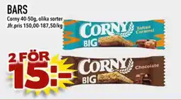 Din Mat CORNY Bars erbjuda