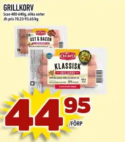 Din Mat SCAN Grillkorv erbjuda