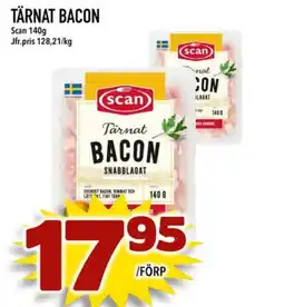 Din Mat SCAN Tärnat bacon erbjuda