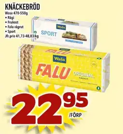Din Mat WASA Knäckebröd erbjuda