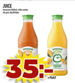 Din Mat INNOCENT Juice erbjuda