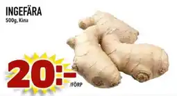 Din Mat Ingefära erbjuda