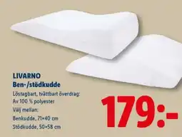 Lidl LIVARNO Ben-/stödkudde erbjuda