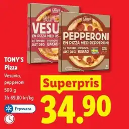 Lidl TONY'S Pizza erbjuda