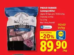 Lidl PROUD FARMER Lammgrytbitar erbjuda