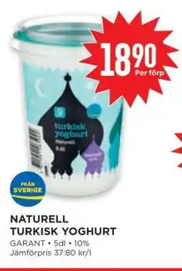 Willys NATURELL TURKISK YOGHURT erbjuda