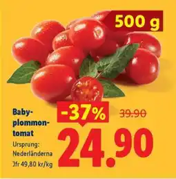 Lidl Baby-plommontomat erbjuda