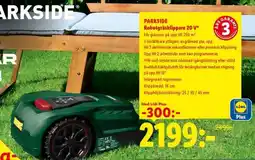 Lidl PARKSIDE Robotgräsklippare 20 V erbjuda