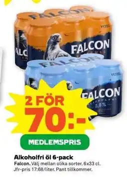 Stora Coop ALKOHOLFRI ÖL 6-PACK erbjuda