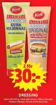 ICA Supermarket Kavli dressing erbjuda