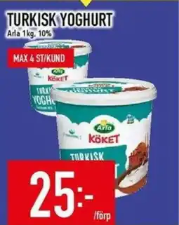 Matdax Arla Turkisk yoghurt erbjuda