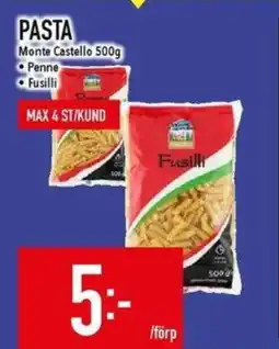 Matdax Monte Castello Pasta erbjuda