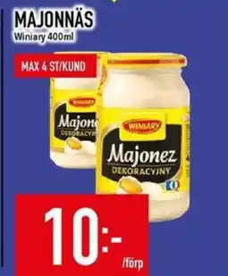 Matdax Winiary Majonnäs erbjuda