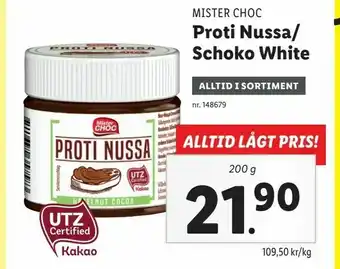 Lidl Proti Nussa/ Schoko White erbjuda