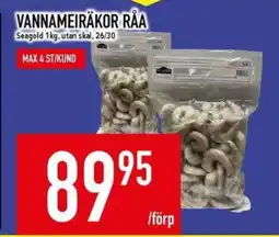 Matdax Vannameirakor råa erbjuda