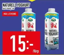 Matdax Arla Naturell yoghurt erbjuda