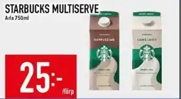 Matdax Starbucks multiserve erbjuda