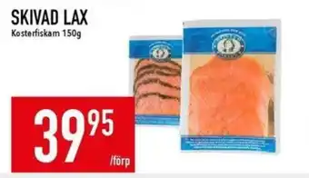 Matdax Skivad lax erbjuda