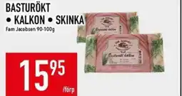 Matdax Fam Jacobsen Basturökt • kalkon • skinka erbjuda