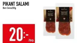 Matdax Bon Cena Pikant salami erbjuda