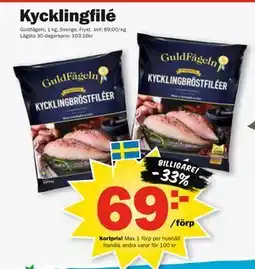 Pekås Kycklingfilé, Medlemspris erbjuda