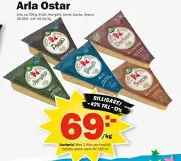 Pekås Arla Ostar, Medlemspris erbjuda