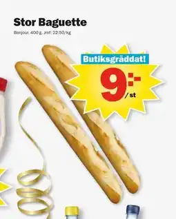 Pekås Stor Baguette erbjuda