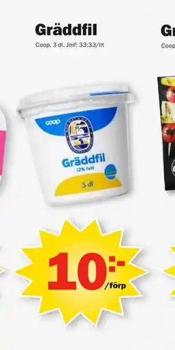 Pekås Gräddfil erbjuda