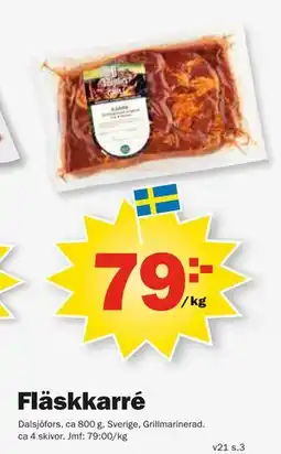 Pekås Fläskkarré erbjuda